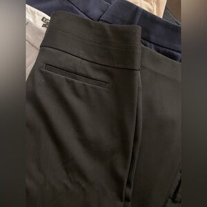 Express Black Editor Trousers wide leg